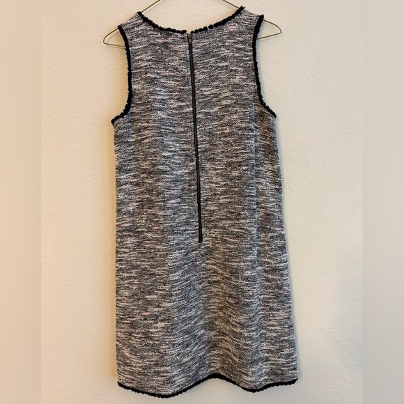 LOFT Multicolor Tweed Shift Dress - Picture 3 of 5